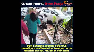 Pooja Sharma appears before CB investigation officer, refuses to comment