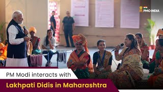 Prime Minister Narendra Modi's interaction with Lakhpati Didis