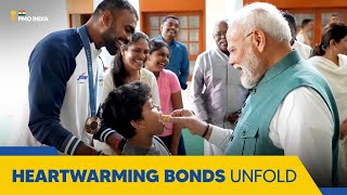 PM Modi's special bonding with hockey sensation PR Sreejesh's family