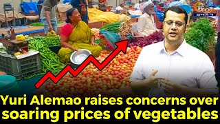 Yuri Alemao raises concerns over soaring prices of vegetables