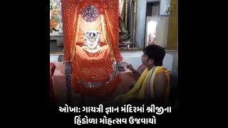 okha : ગાયત્રી જ્ઞાન મંદિરમાં શ્રીજીના હિંડોળા મોહત્સવ ઉજવાયો