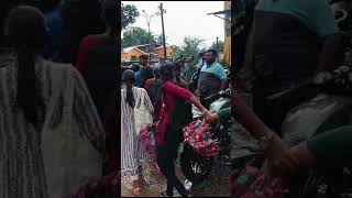 Water gushing into the homes of people in Khorlim-Mapusa area due to heavy rainfall