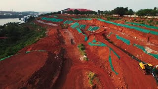 #Watch- Massive hill cutting at Reis Magos!