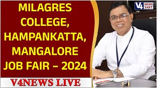 MILAGRES COLLEGE, HAMPANKATTA, MANGALORE || JOB FAIR – 2024