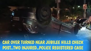 Police Registered FIR on CAR owners at Jubilee Hils Check post | #tv11news