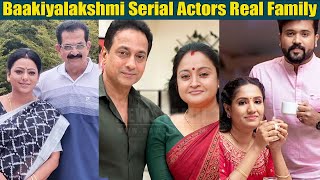 Baakiyalakshmi Serial Actors Real Husband, Wifes & Families | நிஜ கணவன் மனைவி | News Tamil Glitz