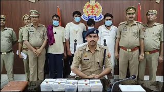 सहारनपुर की नकुड पुलिस ने लकडी तस्करो को किया गिरफ्तार