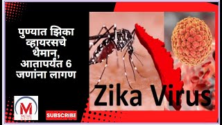 पुण्यात झिका व्हायरसचे थैमान, रुग्णांमध्ये 2 गर्भवती महिलांचा समावेश #zikavirus