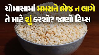 ચોમાસામાં મમરાને ભેજ ન લાગે તે માટે શું કરશો? જાણો ટિપ્સ #Monsoon #Food #Puffedrice