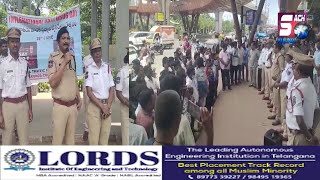 Malkajgiri Traffic Police Organised Awareness Program at Uppal - International Anti-Narcotics Day |