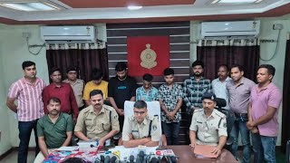 कोरबा:-ऑनलाइन सट्टे में पुलिस की बड़ी कार्यवाही,5 सट्रोरियो को कोरबा पुलिस ने किया गिरफ्तार।