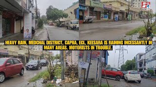 Heavy Rain Lashes in Medchal District, Capra, ECL, Keesara Areas | Motorists in Trouble | SACHNEWS |