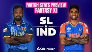 IND vs SL | T20 | Match Preview and Stats | Fantasy 11 | Crictracker