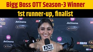 Bigg Boss OTT Season-3 Winner, 1st runner-up, finalists