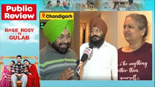 Rose Rosy Te Gulab | Public Review | Gurnam Bhullar | Maahi Sharma | Pranjal Dahiya | Chandigarh