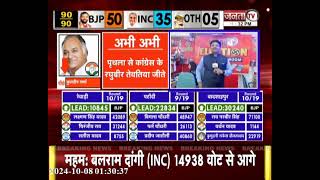 Haryana Election Results 2024: हरियाणा चुनाव में पलट गया खेल, BJP हैट्रिक की ओर, जानें ताजा अपडेट