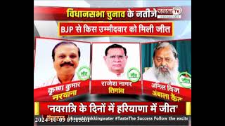 Haryana Vidhan Sabha Chunav के नतीजों में BJP से किस उम्मीदवार को मिली जीत? देखें पूरी लिस्ट