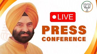 LIVE: BJP National Secretary Shri Manjinder Singh Sirsa addresses press conference at BJP HQ, Delhi