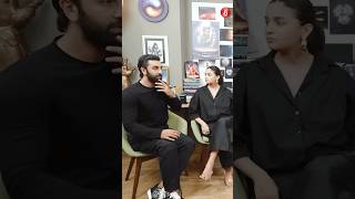 #RanbirKapoor tolerates this habit of #AliaBhatt #shorts #youtubeshorts