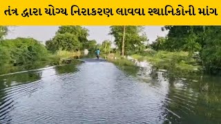 Patan: હારીજમાં રસ્તા પર વરસાદી પાણી ભરાયા | MantavyaNews