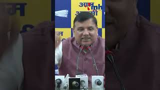 AAP नेता Sanjay Singh को क्यों याद आया Sholay फिल्म का डायलॉग "ये सन्नाटा क्यों पसरा है भाई?