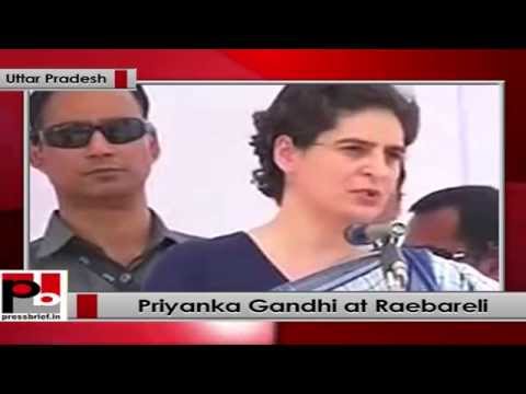 Priyanka Gandhi Vadra attacks BJP and Narendra Modi