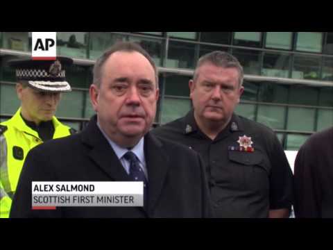 Scottish Holiday Marred by Police Chopper Crash News Video