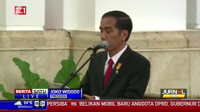 Jokowi Membuka Rapat Pimpinan Komisi Penyiaran Indonesia 2015