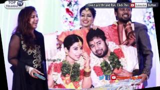 Bichagadu movie heroine Satna Titus Wedding Reception | Tollywood Celebrity PartyVideos |TopTeluguTV