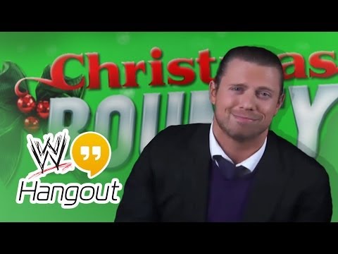 Members of the WWE Universe HANGOUT with Miz - Christmas Bounty Hangout -WWE Wrestling Video