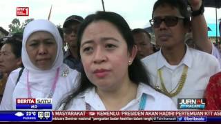 Puan Maharani Tinjau Hunian Tetap Korban Tsunami di Mentawai