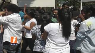 Hyderabad People Celebrate Holi Festival Events At Jubilee Hills | iNews