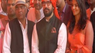 गीता फौगाट की शादी में ढेरों तोहफे लेकर पहुंचे आमिर खान