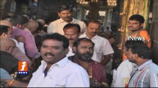 Income Tax Chief Srivastava and Tamil Nadu Revenue Minister Uday Kumar Visits Tirumala | iNews