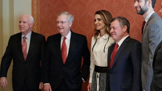 Jordan's King Abdullah II meets with lawmakers
