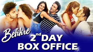 BEFIKRE 2nd Day BOX OFFICE COLLECTION - STRONG HOLD - Ranveer Singh, Vaani Kapoor