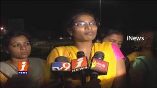 PG Student Sandhya Rani Suicide | Students Demands Professor Lakshmi Arrest | iNews