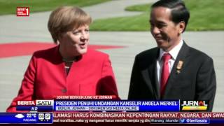 Jerman Sambut Jokowi dengan Lagu Indonesia Raya