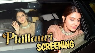 Anushka Sharma At Phillauri Movie Screening