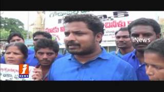 Protest Against Aqua Foods in Palakollu | West Godavari | iNews
