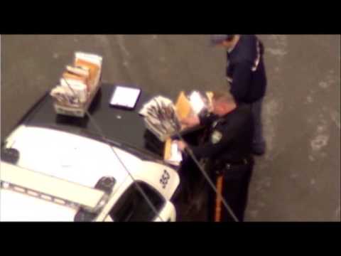 Raw- Police Search Mail Near Super Stadium News Video