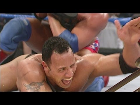 The Rock, Undertaker & Kane vs. Edge, Christian & Kurt Angle- SmackDown, February 22, 2001 - WWE Wrestling Video