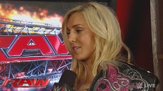 Charlotte reveals her mindset heading into Hell in a Cell: WWE Raw, Oct. 5, 2015