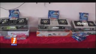 Speaker Madhusana Chary Launches Seeds Centers in Jayshankar Bhupalpally District | iNews