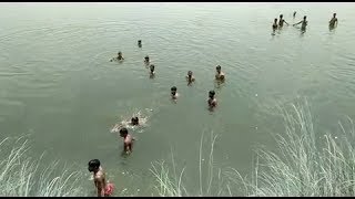 यमुना नदी में डूबे 6 बच्चे, एक की मौत