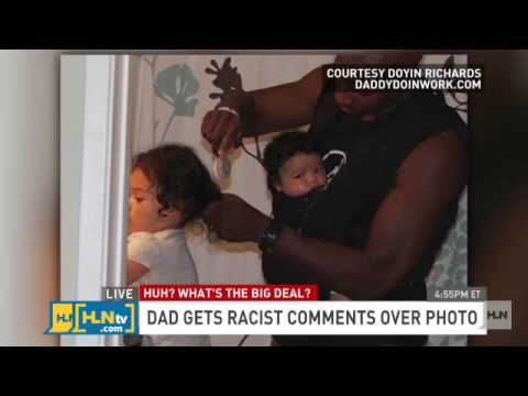 Dad got hate mail after posting this pic News Video