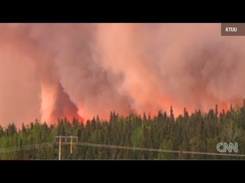 Residents urged to EVACUATE as FIRE spreads in Alaska WILDLIFE refuge | BREAKING NEWS 27 MAY 2014 News Video