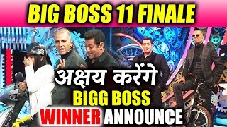 Akshay Kumar To ANNOUNCE Bigg Boss 11 WINNER | Shilpa Shinde Or Hina Khan