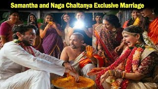 Samantha and Naga Chaitanya Exclusive Marriage Photos | Top Kannada TV