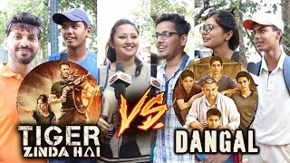 Salman's Tiger Zinda Hai Will BEAT Aamir's Dangal - PUBLIC REACTION